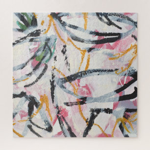 アクリル絵を描デザイン素子 ジグソーパズル