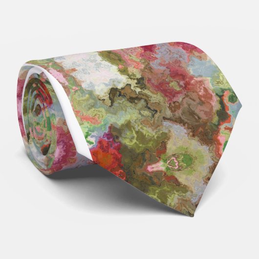 アクリル絵を描 ネクタイ (ロール)