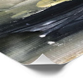 アクリル絵画系の赤い花 ポスター (コーナー)