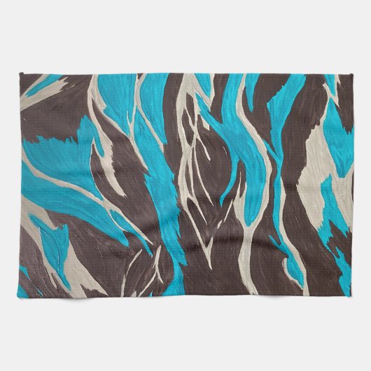 アクリル絵画系 キッチンタオル (横)