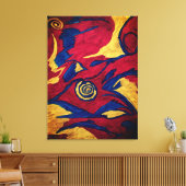 アクリル絵画系 キャンバスプリント (インサイチュ (リビング))