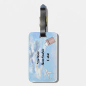 アクリル荷物タグを探索する時間 ラゲッジタグ (裏面縦)