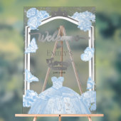 アクリル菓子16ウェルカムサイン | ほこりっぽいブルードレス アクリルサイン (ニュートラル)