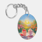 アクリル製キーチェーンの一日の最も甘い午後 キーホルダー (正面左)