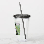 アクリル製タンブラー。フォトジャイアントパンダ、パンダのプレゼント。 アクリルタンブラー (左)