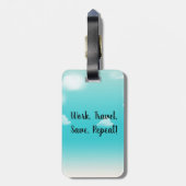 アクリル製ラゲッジタグ ラゲッジタグ (裏面縦)