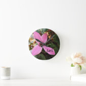 アクリル製丸時計(中サイズ) ラウンド壁時計 (ホーム)