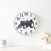 アクリル製壁時計用トラクターイメージ ラージ壁時計 (ホーム)