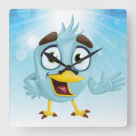 アクリル製壁時計 スクエア壁時計