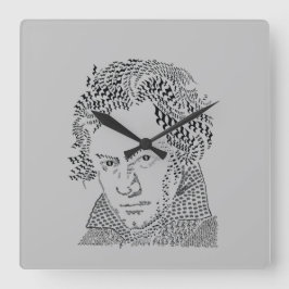 アクリル製壁時計 スクエア壁時計