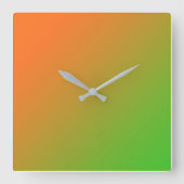 アクリル製壁時計 スクエア壁時計 (正面)