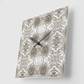 アクリル製壁時計 スクエア壁時計 (傾斜)