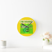 アクリル製壁時計 ラウンド壁時計 (ホーム)