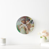 アクリル製壁時計 ラウンド壁時計 (ホーム)