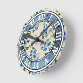 アクリル製壁時計 ラウンド壁時計 (傾斜)