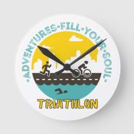 アクリル製壁時計 ラウンド壁時計