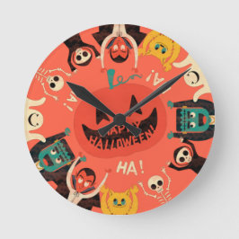 アクリル製壁時計 ラウンド壁時計