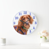 アクリル製壁時計 ラージ壁時計 (ホーム)