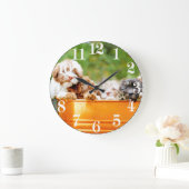 アクリル製壁時計 ラージ壁時計 (ホーム)