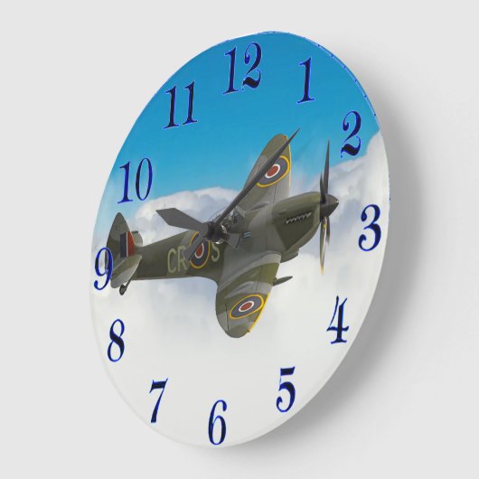 アクリル製壁時計 ラージ壁時計 (傾斜)