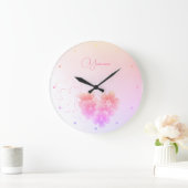 アクリル製壁時計 ラージ壁時計 (ホーム)