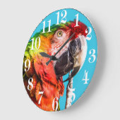 アクリル製壁時計 ラージ壁時計 (傾斜)