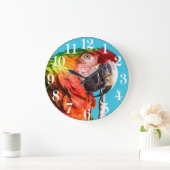 アクリル製壁時計 ラージ壁時計 (ホーム)