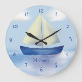 アクリル製壁時計 ラージ壁時計 (正面)