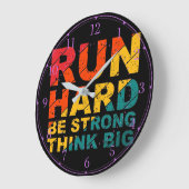 アクリル製壁時計 ラージ壁時計 (傾斜)