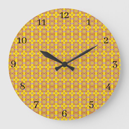 アクリル製壁時計 ラージ壁時計 (正面)