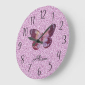 アクリル製壁時計 ラージ壁時計 (傾斜)