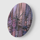 アクリル製壁時計 ラージ壁時計 (傾斜)