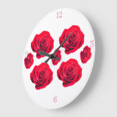 アクリル製壁時計 ラージ壁時計 (傾斜)