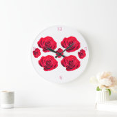 アクリル製壁時計 ラージ壁時計 (ホーム)