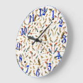 アクリル製壁時計 ラージ壁時計 (傾斜)