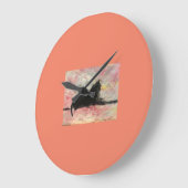 アクリル製壁時計 ラージ壁時計 (傾斜)