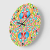 アクリル製壁時計 ラージ壁時計 (傾斜)