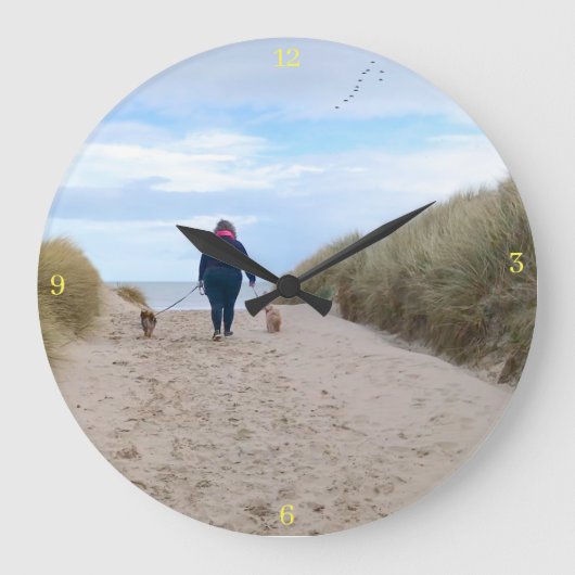 アクリル製壁時計 ラージ壁時計 (正面)