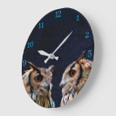 アクリル製壁時計 ラージ壁時計 (傾斜)