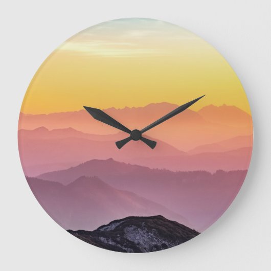 アクリル製壁時計 ラージ壁時計 (正面)