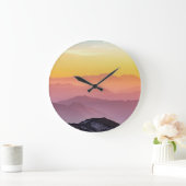 アクリル製壁時計 ラージ壁時計 (ホーム)