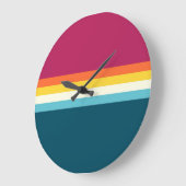 アクリル製壁時計 ラージ壁時計 (傾斜)