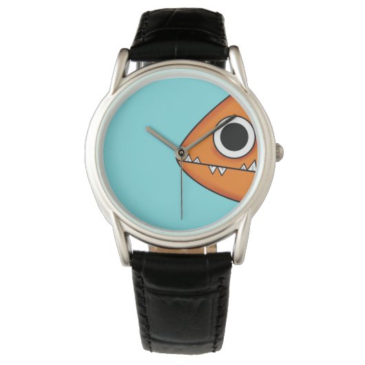 アクリル製壁時計 腕時計 (正面)