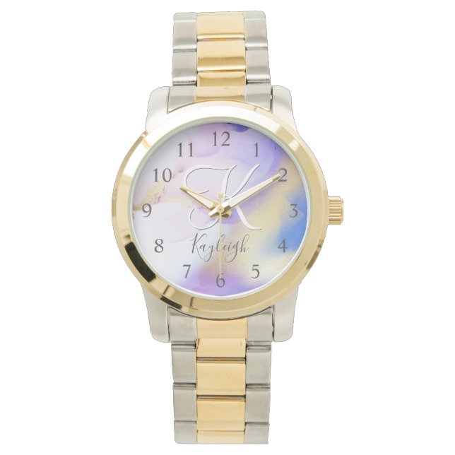 アクリル製壁時計 腕時計 (正面)