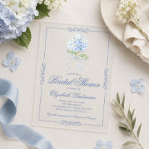 アクリル製 ブルー ハイドランジア 高級 結婚式前 ウェルカムパーティー
