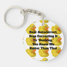 アクリル親愛キーチェーンの自動修正 キーホルダー