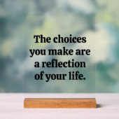 アクリル記号を選択する アクリルサイン (ニュートラル)