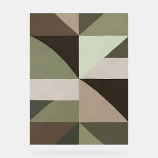 アクリル記号ジオメオーガニックトリ アクリルサイン