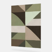 アクリル記号ジオメオーガニックトリ アクリルサイン (傾斜)