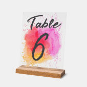 アクリル記号 アクリルサイン (傾斜)